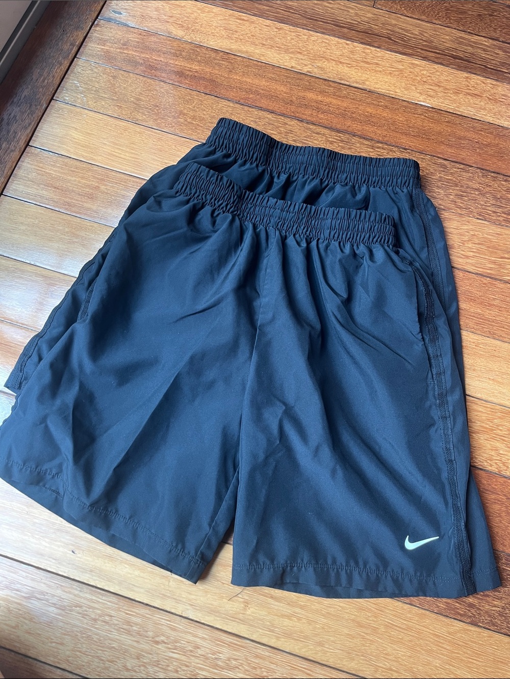 Kids Black Dri-FIT Athletic Shorts: Two pair!!